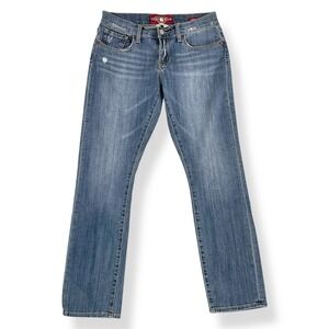 Lucky Brand Jeans Womens 0/25 Blue Sienna Tomboy Denim Ankle Low Rise Y2K NWT